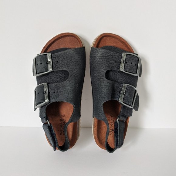 Zara Other - Zara Faux Leather Double Buckle Sandals Kids